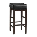 Pittsville Pub Height Stool - Black,Espresso
