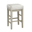 Pittsville Counter Height Stool in White/Beige - 5684WH-24