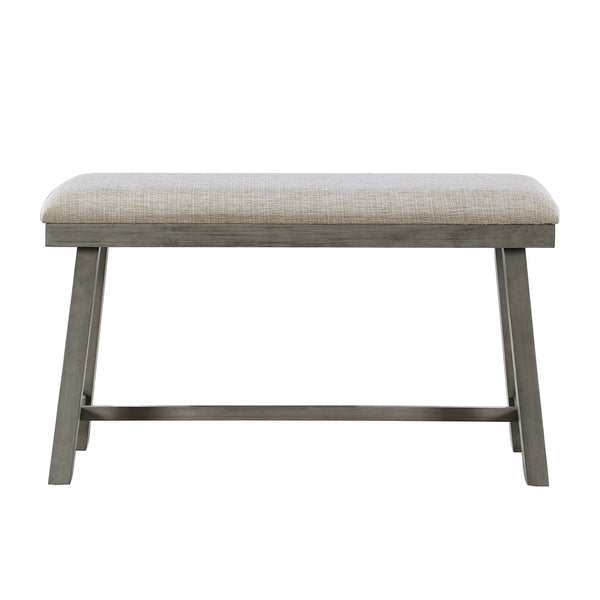 Auburndale Counter Height Bench in Gray - 5685-24BH