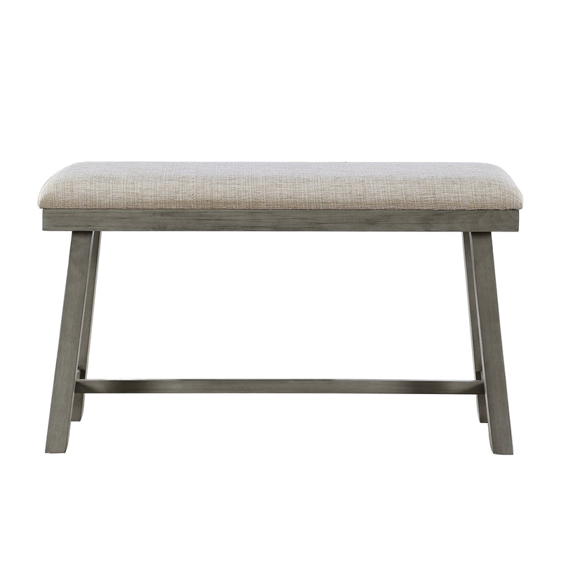 Auburndale Counter Height Bench in Gray - 5685-24BH