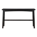 Caspian 4-Piece Pack Pub Height Set in Black - 5687BLK-424P