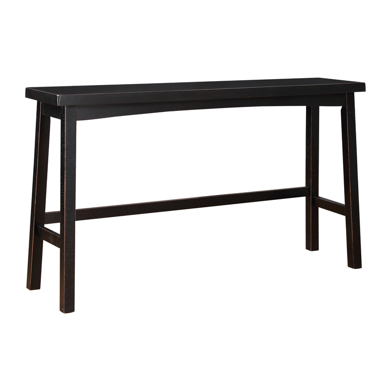 Caspian 4-Piece Pack Pub Height Set in Black - 5687BLK-424P