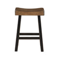 Caspian Counter Height Stool - Black,Brown