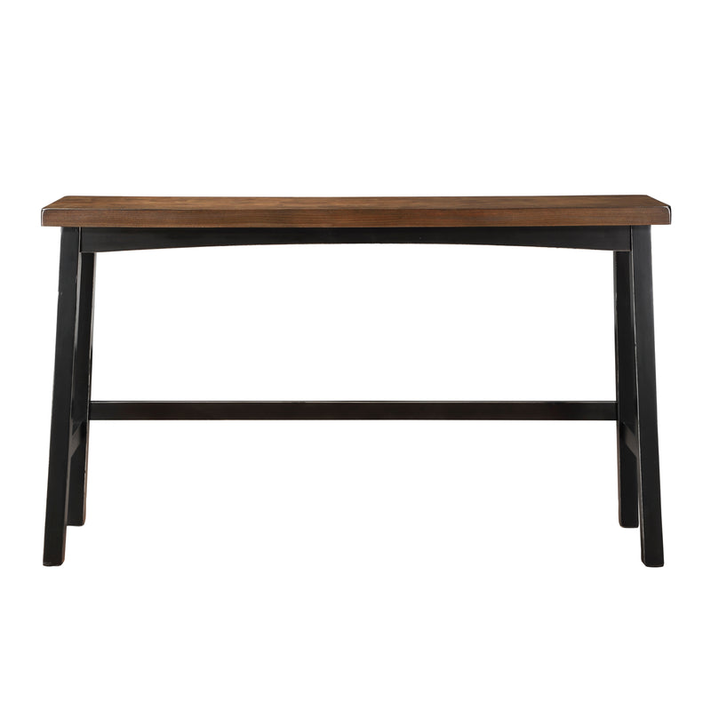 Caspian 4-Piece Pack Pub Height Set in Black/Brown - 5687BTT-424P