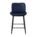 Nya Counter Height Chair in Black/Blue - 5695DBU-24