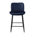 Nya Counter Height Chair - Black,Blue