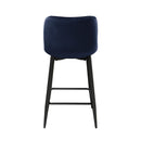 Nya Counter Height Chair in Black/Blue - 5695DBU-24