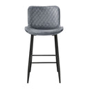 Nya Pub Height Chair in Black/Gray - 5695DGY-29