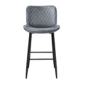 Nya Pub Height Chair - Black,Gray