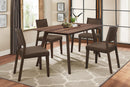 Steer DINING TABLE in Brown/Walnut/Natural - 5701