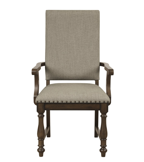 Stonington Arm Chair in Brown/Gray - 5703A