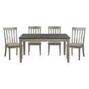 Armhurst 5pc Set (TB+4S) in Gray - 5706GY-60*5