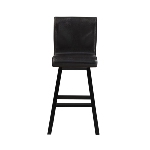 Hillshaw Swivel Pub Height Chair in Brown - 5708-29DB