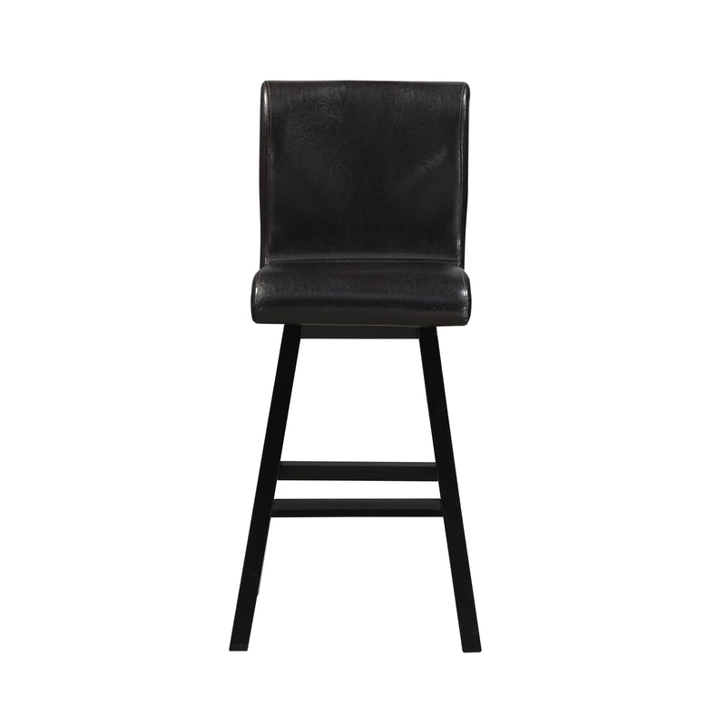 Hillshaw Swivel Pub Height Chair in Brown - 5708-29DB