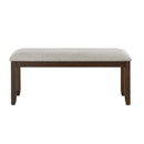 Binghampton Bench in Cherry/Gray - 5710-13
