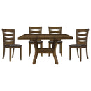 Darla 5pc Set (TB+4S) in Brown - 5712-54*5