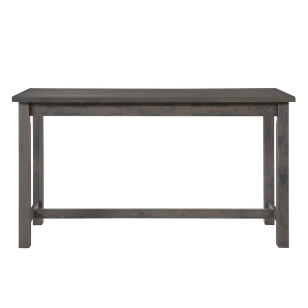 Connected 4-Piece Pack Counter Height Set in Gray - 5713GY