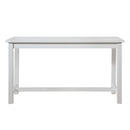 Connected 4-Piece Pack Counter Height Set in Gray/White - 5713WT