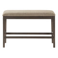 Balin Counter Height Bench - Brown