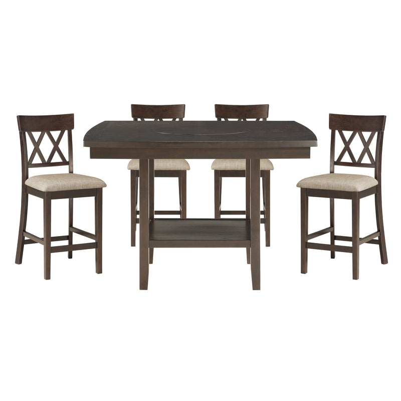Balin 5pc Set (TB+4S) in Brown - 5716-36*5S2