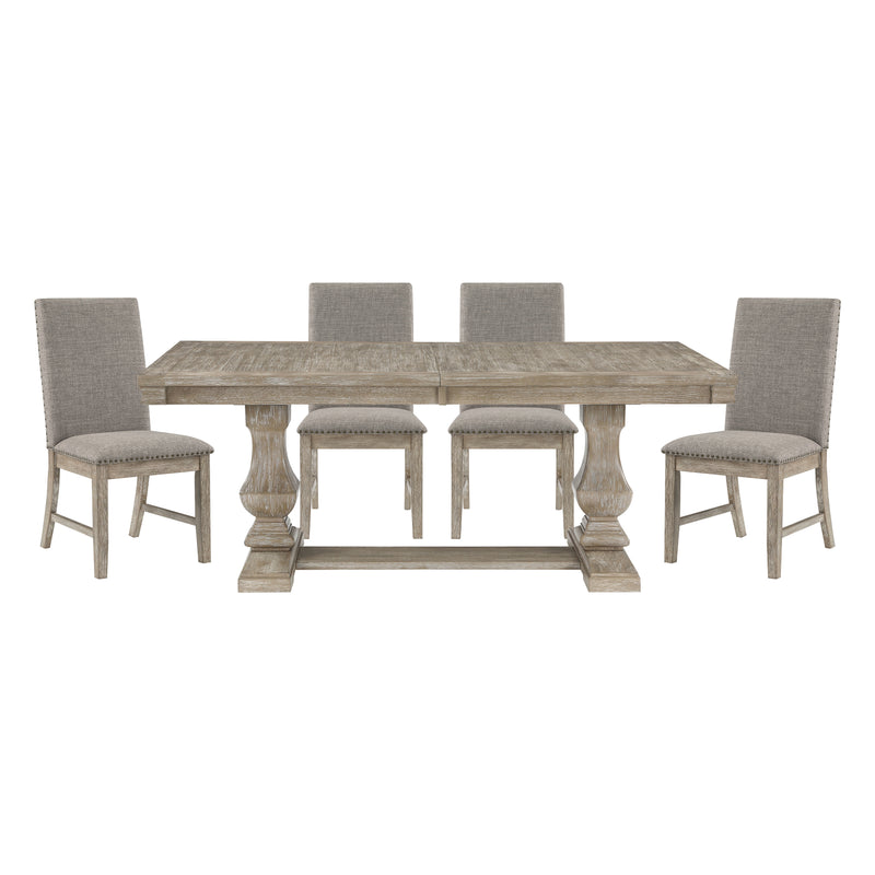 Southlake 5pc Set (TB+4S) in Brown/Gray - 5741NN-94*5