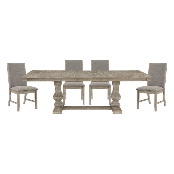 Southlake 5pc Set (TB+4S) in Brown/Gray - 5741NN-94*5