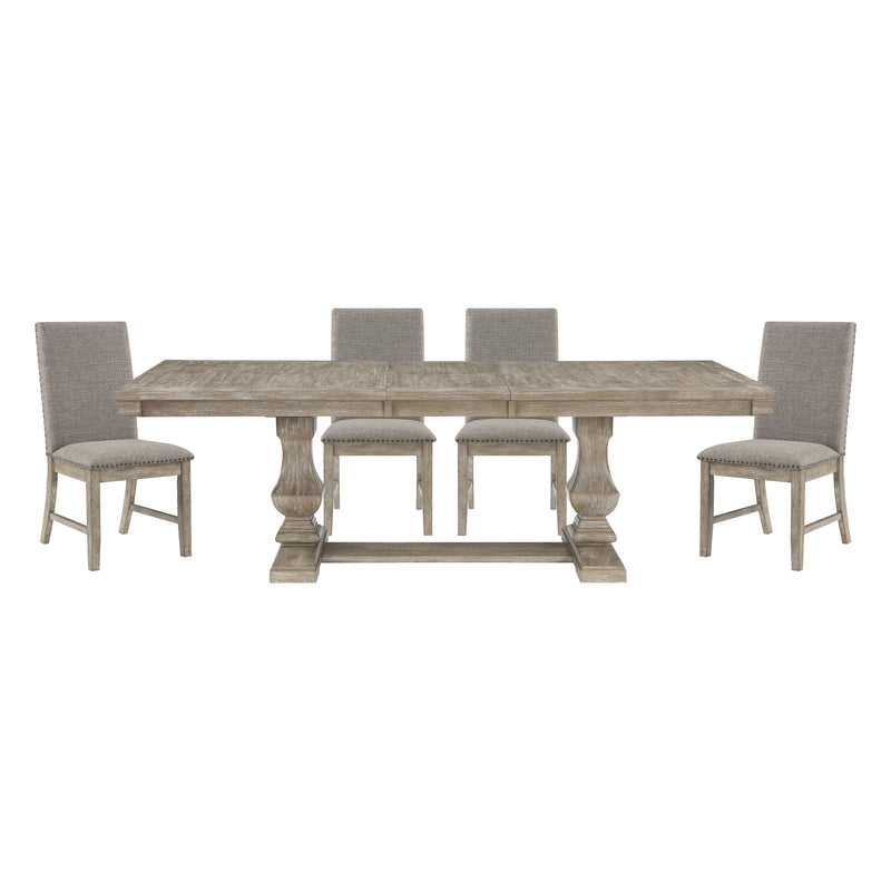 Southlake 5pc Set (TB+4S) in Brown/Gray - 5741NN-94*5