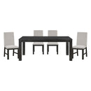 Orem 5pc Set (TB+4S) in Black/Gray - 5759-72*5