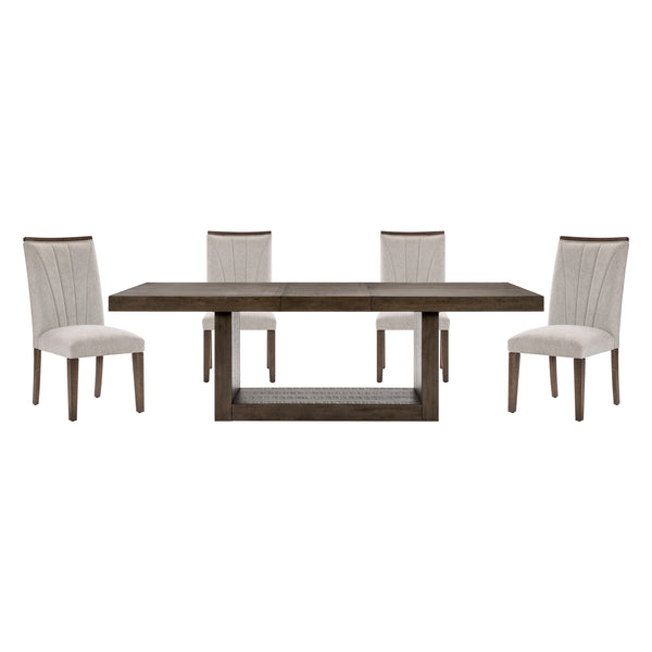Brookings 5pc Set (TB+4S) in Brown - 5764-96*5