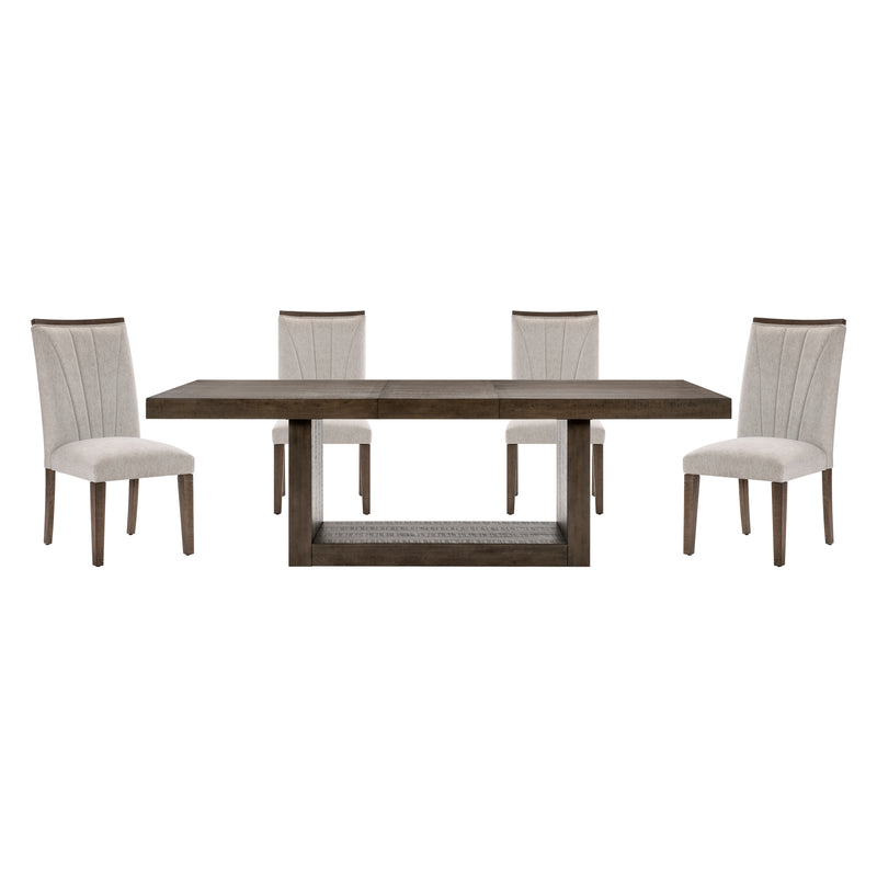 Brookings 5pc Set (TB+4S) in Brown - 5764-96*5