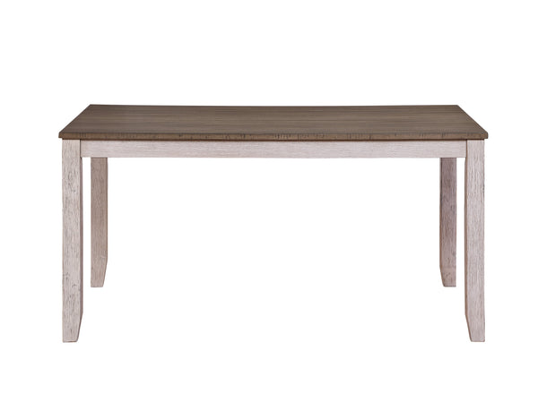 Ithaca Dining Table in Gray/White - 5769W-60