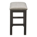 Elias Counter Height Bench in Gray - 5772-24BH