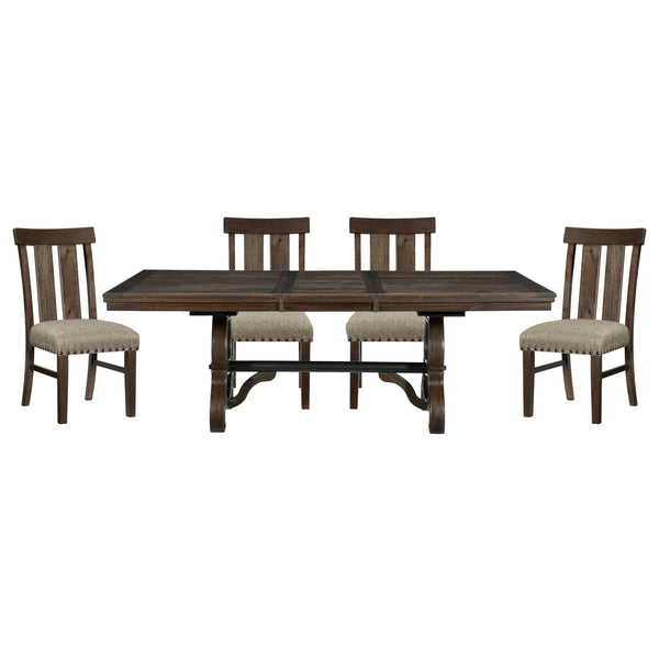 Gloversville 5pc Set (TB+4S) in Brown - 5799-86*5