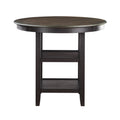 Asher Counter Height Table - Black,Brown