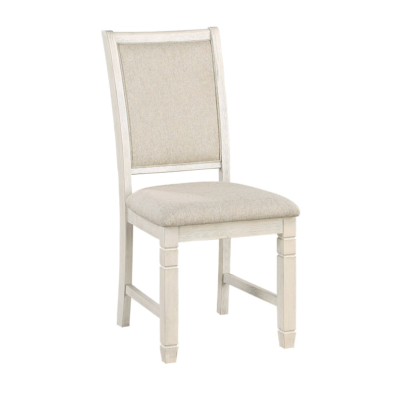 Asher 5pc Set (TB+4S) in Brown/White/Beige - 5800WH-48RD*5
