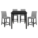 Adina 5pc Set (TB+4S) in Black/Gray - 5801-36*5