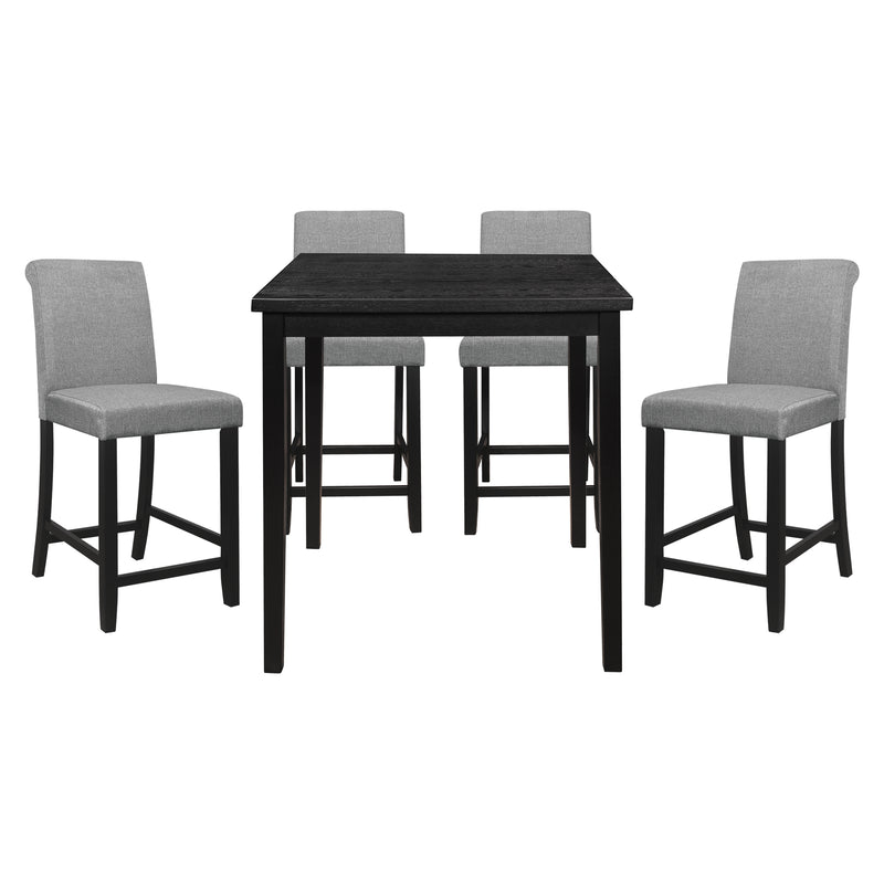 Adina 5pc Set (TB+4S) in Black/Gray - 5801-36*5