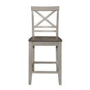 Brightleaf Counter Height Chair in Brown/Gray - 5803RF-24