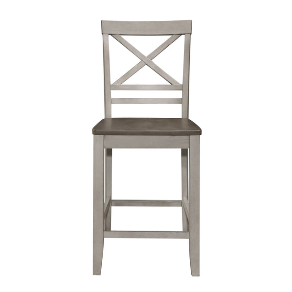 Brightleaf Counter Height Chair in Brown/Gray - 5803RF-24
