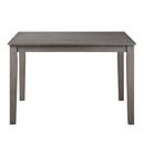 Lovell 5-Piece Pack Dinette Set in Brown/Gray - 5806-5P