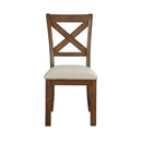 Bonner Side Chair in Beige/Brown - 5808S
