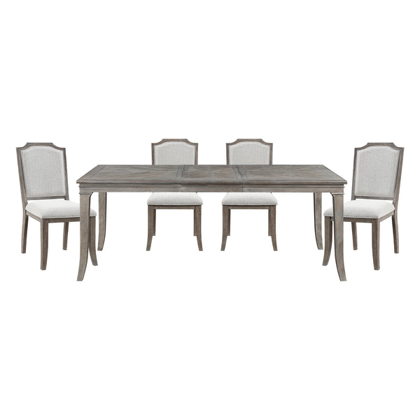 Garner 5pc Set (TB+4S) in Brown/Gray - 5827-78*5