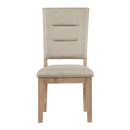 Aberdeen Side Chair in Oak/Beige - 5848S