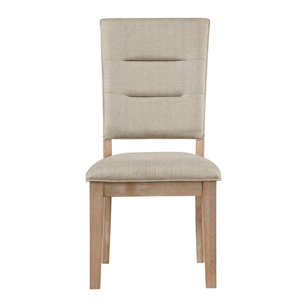 Aberdeen Side Chair in Oak/Beige - 5848S
