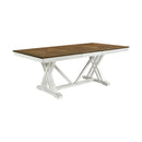 Brunson Dining Table in White/Oak - 5865-77*
