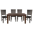 Ameillia 5pc Set (TB+4S) in Oak - 586-82*5