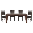 Ameillia 5pc Set (TB+4S) in Oak - 586-82*5