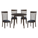 Rutland 5pc Set (TB+4S) in Black/Espresso - 5890RD*5