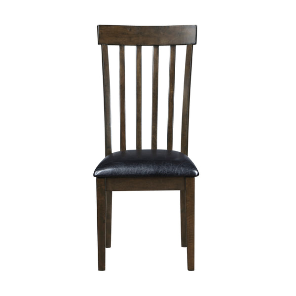 Rutland Side Chair in Black/Espresso - 5890S