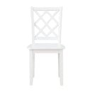 Astoria 5-Piece Pack Dinette Set in White - 5892WT